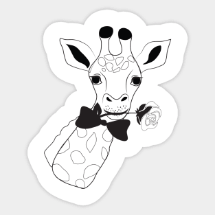 Giraffe Sticker